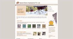Desktop Screenshot of naturalstoneimpressions.com
